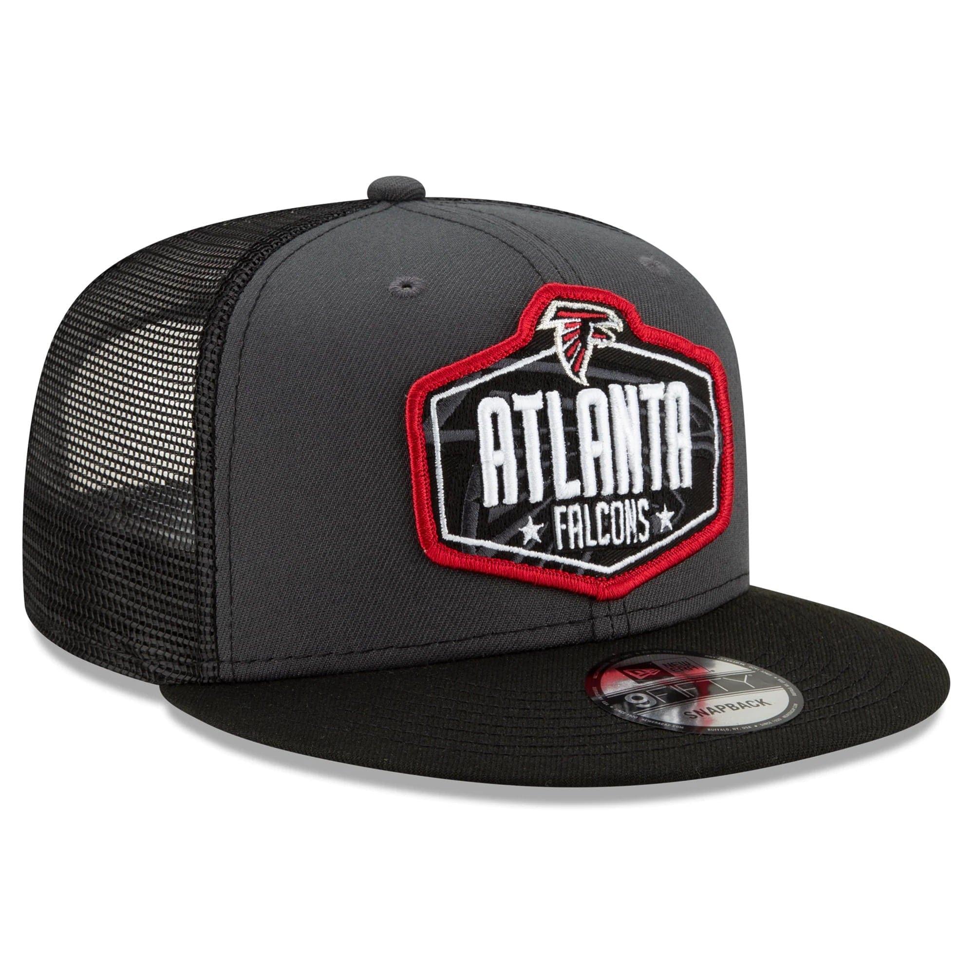 Atlanta Falcons New Era 2021 NFL Draft 9FIFTY Snapback Hat - Graphite