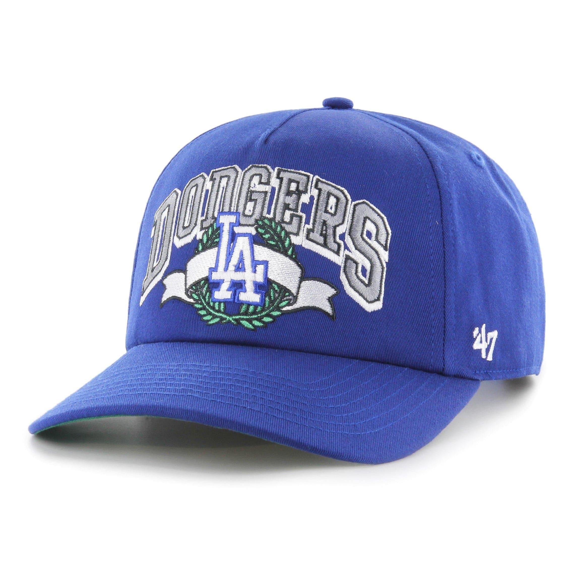 Los Angeles Dodgers '47 MLB Laurel MVP DP Pre-Curved Snapback Hat - Royal