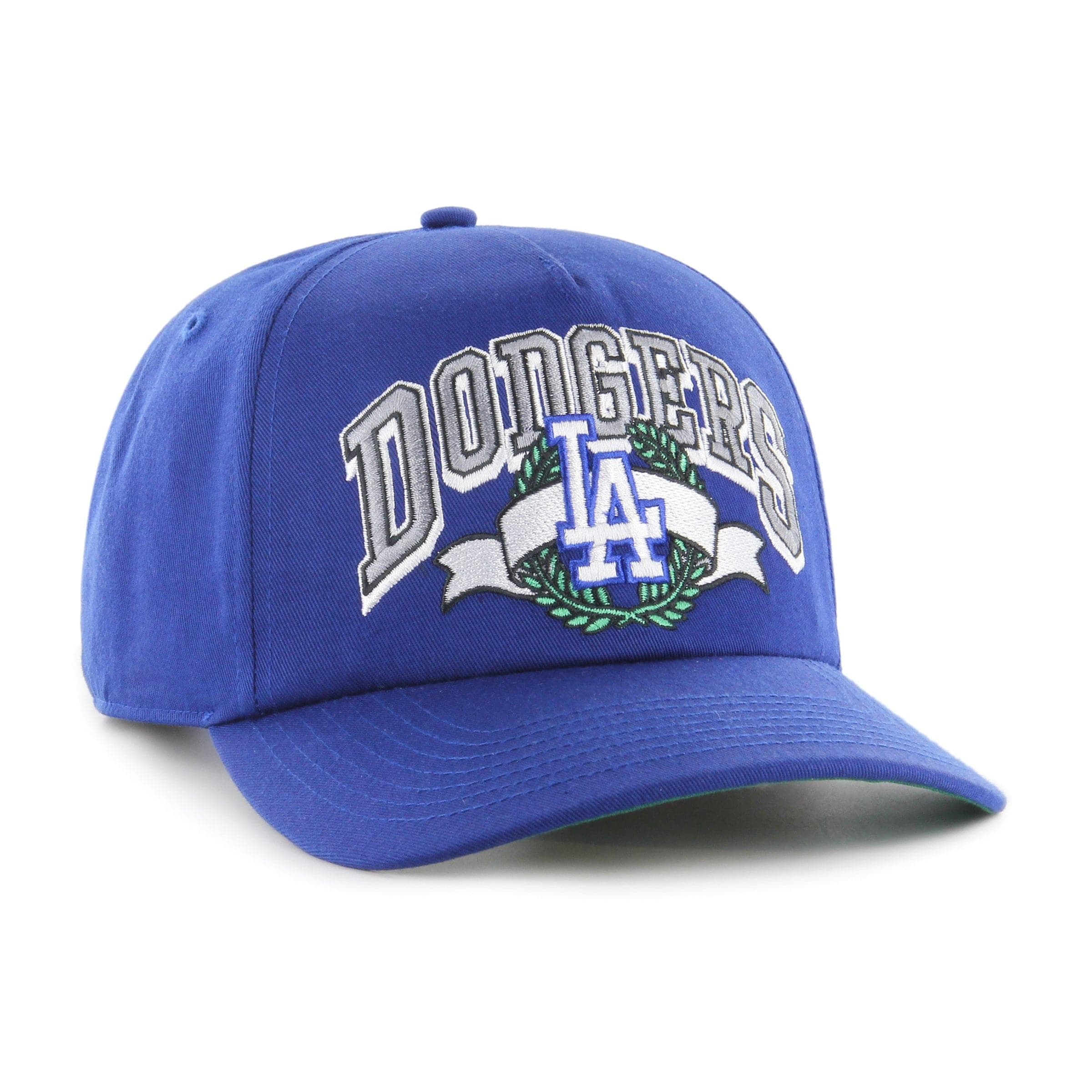 Los Angeles Dodgers '47 MLB Laurel MVP DP Pre-Curved Snapback Hat - Royal