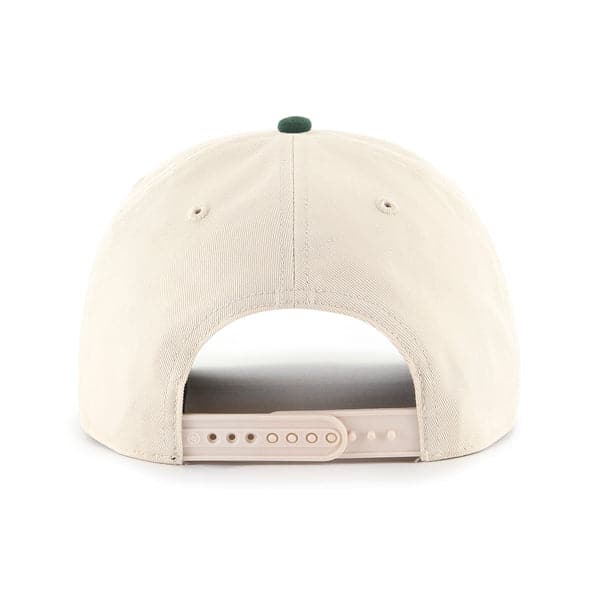 Oakland Athletics '47 MLB Team 2T Nantasket Pre-Curved Snapback Hat - Natural