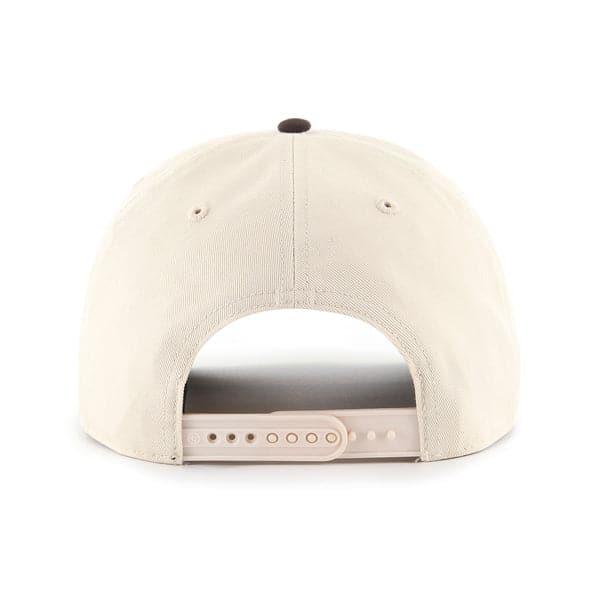 San Diego Padres '47 MLB Team 2T Nantasket Pre-Curved Snapback Hat - Natural