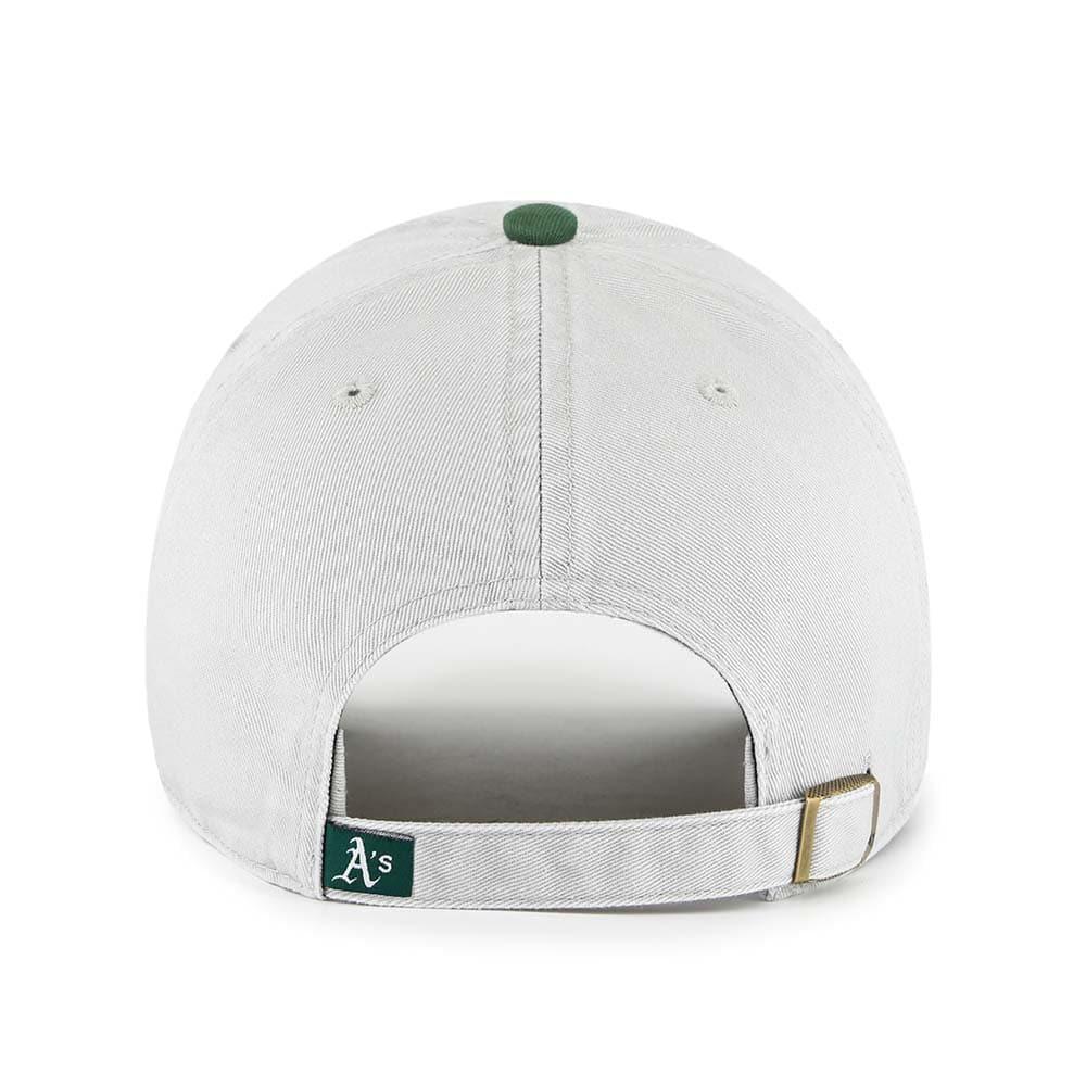 Oakland Athletics '47 MLB Team 2-Tone Clean Up Strapback Hat - Grey