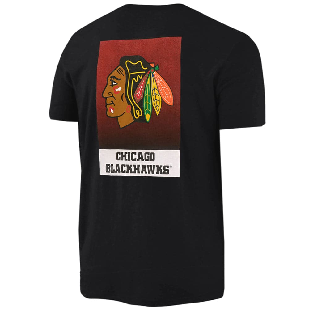 Chicago Blackhawks Majestic NHL Pattison T-Shirt - Black