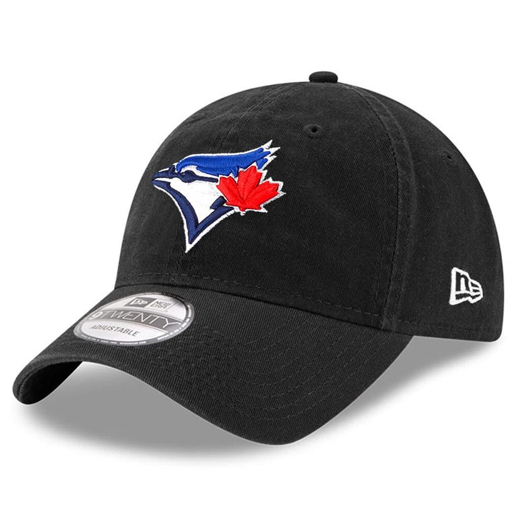 Toronto Blue Jays New Era MLB Team 9TWENTY Curved Hat - Black