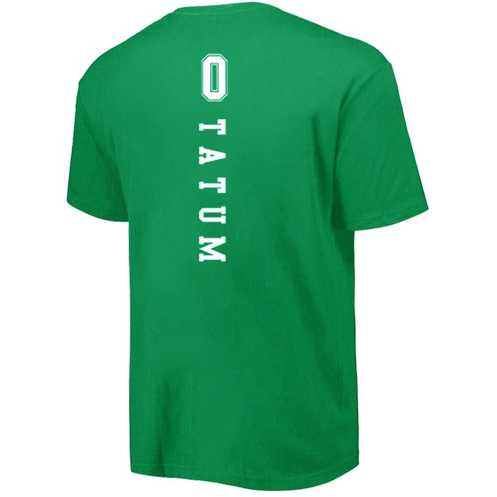 Jayson Tatum Boston Celtics NBA Essentials Name Number T-Shirt - Green