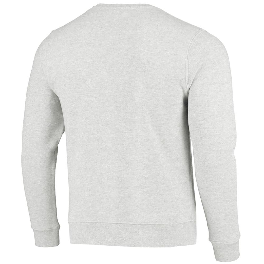 Boston Red Sox Majestic MLB Applique Logo Crew Jumper - White Marle