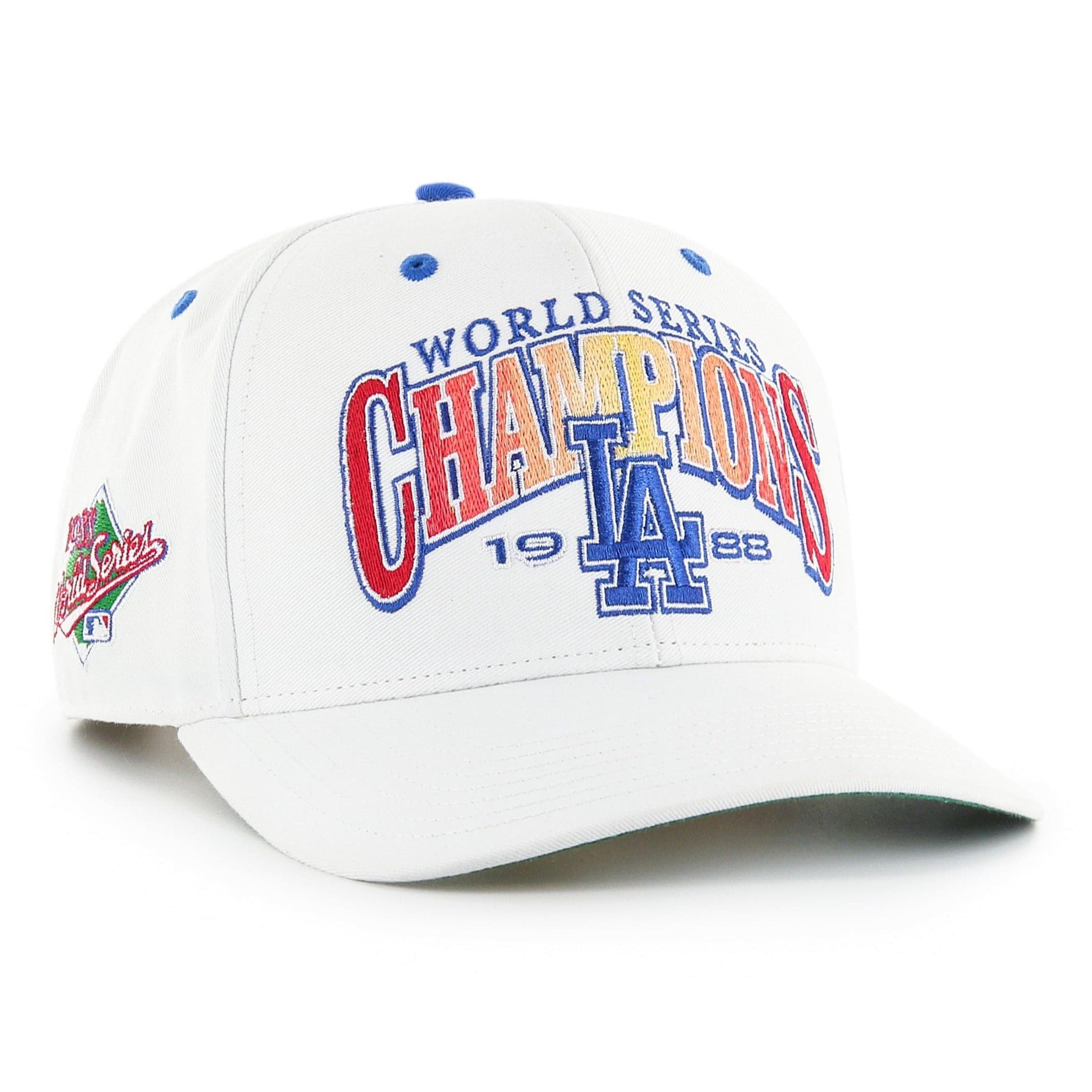 Los Angeles Dodgers '47 MLB Arch Champs MVP DP Pre-Curved Snapback Hat - White