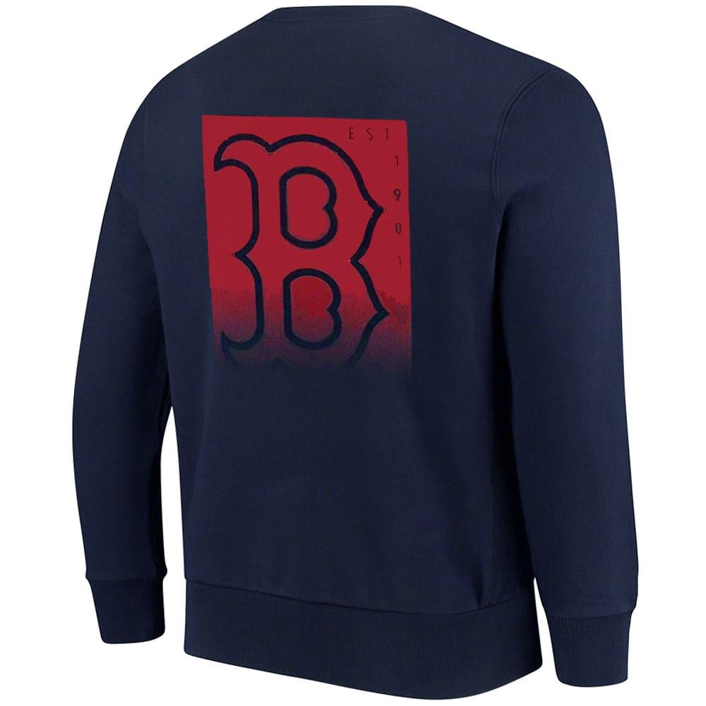 Boston Red Sox Majestic MLB Pattison Crew Jumper - Navy