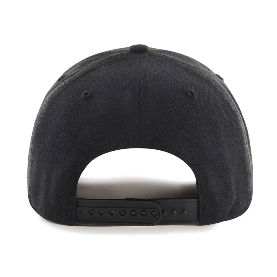 New York Mets ‘47 MLB Cooperstown MVP DP Pre-Curved Snapback Hat - Black