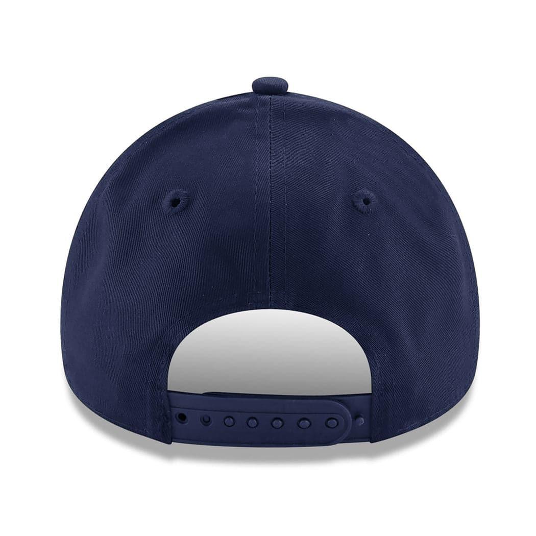 New York Yankees New Era MLB Borderline 9FORTY Stretch Snap Curve Snapback Hat - Navy