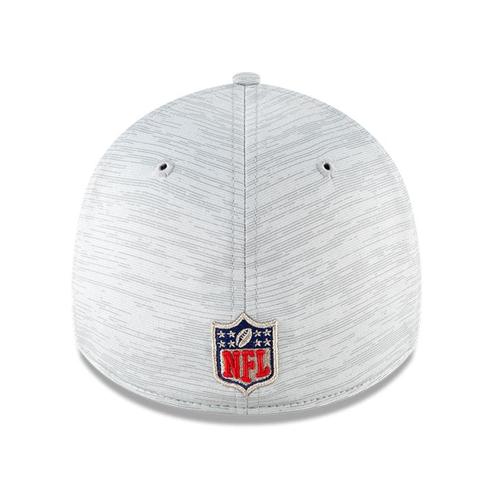 Tennessee Titans New Era NFL 2020 Sideline 39THIRTY Flex Fit Curve Hat - Grey