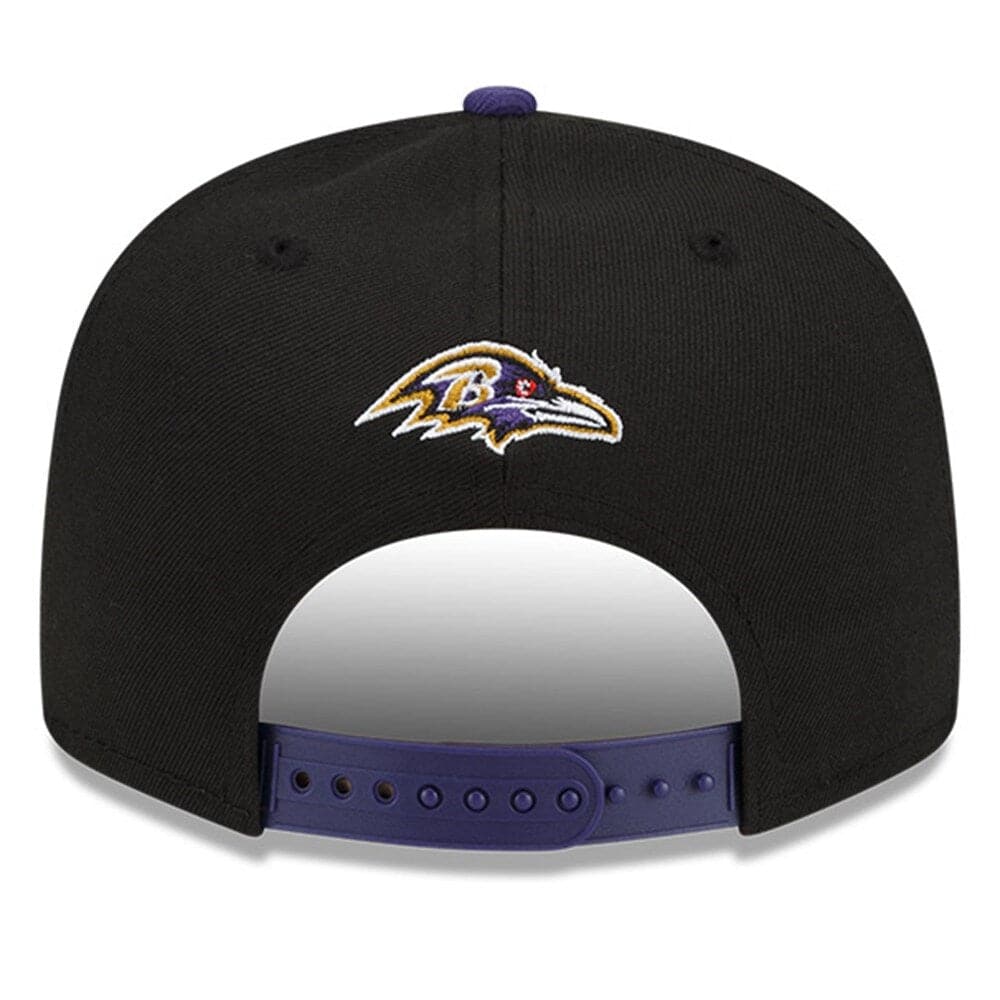 Baltimore Ravens New Era NFL 2022 Draft On-Stage 9FIFTY Snapback Hat - Black
