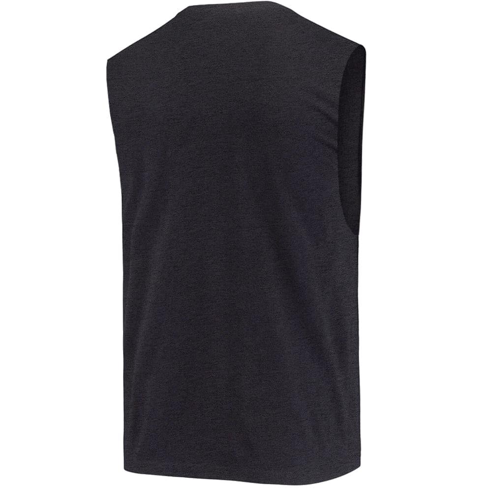 Toronto Raptors Mitchell & Ness NBA Crest Vintage Sleeveless Muscle T-Shirt - Black