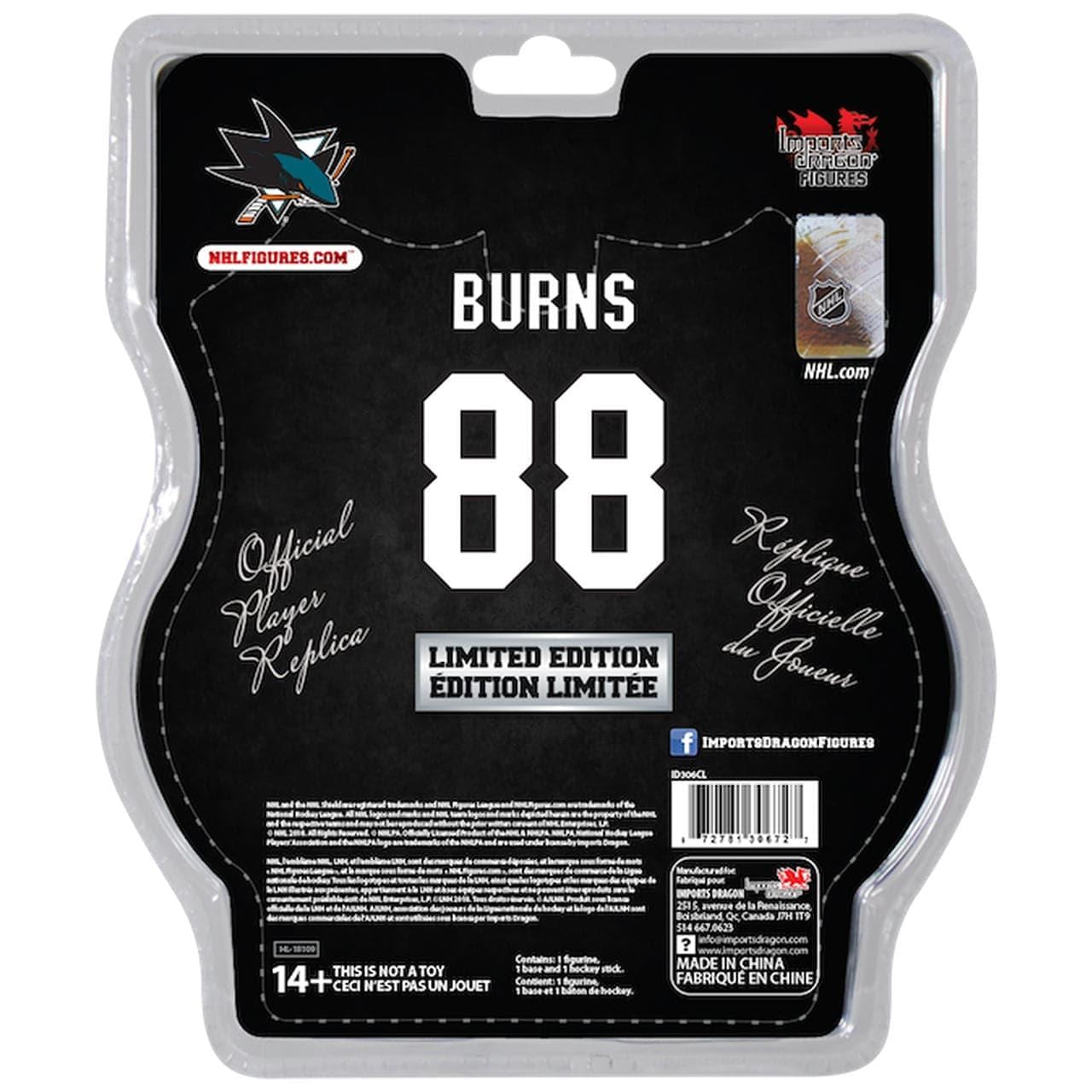 Brent Burns San Jose Sharks Imports Dragon NHL 6" Action Figure -