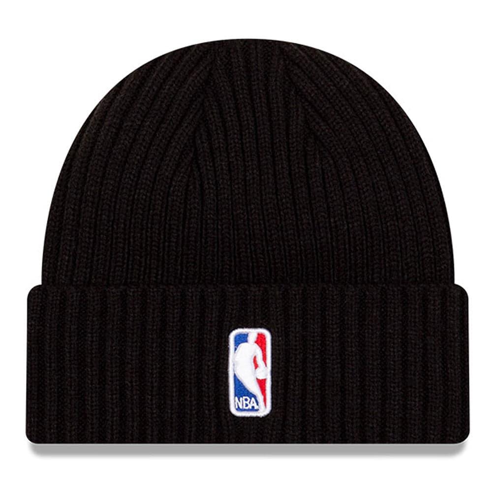 Brooklyn Nets New Era NBA 2020 Tip-Off Cuffed Knit Beanie - Black