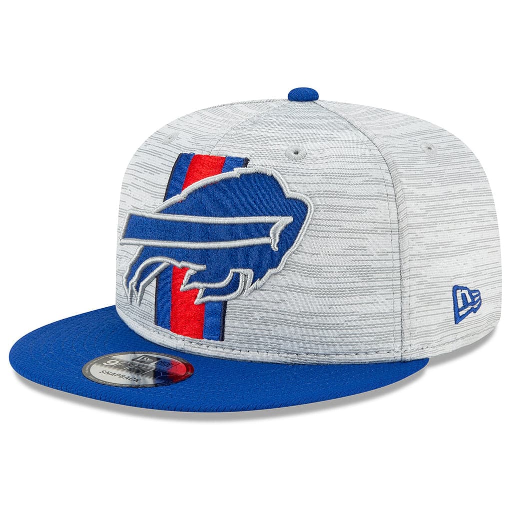 Buffalo Bills New Era NFL 2021 Training Camp 9FIFTY Snapback Hat - Grey