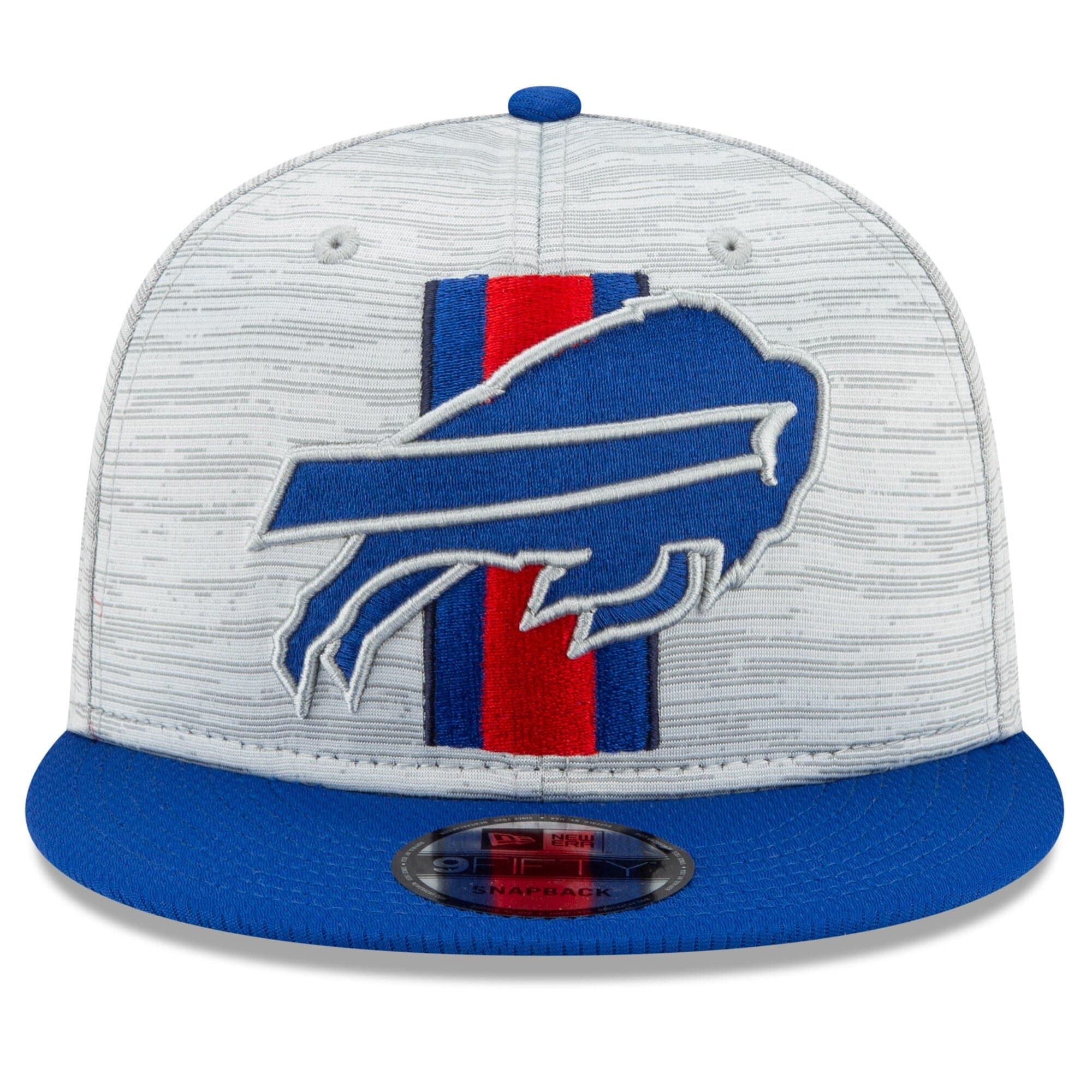 Buffalo Bills New Era NFL 2021 Training Camp 9FIFTY Snapback Hat - Grey