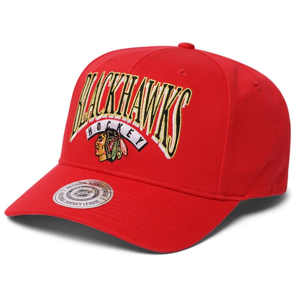 Chicago Blackhawks NHL Sport Arch Pro Crown Snapback Hat - Red
