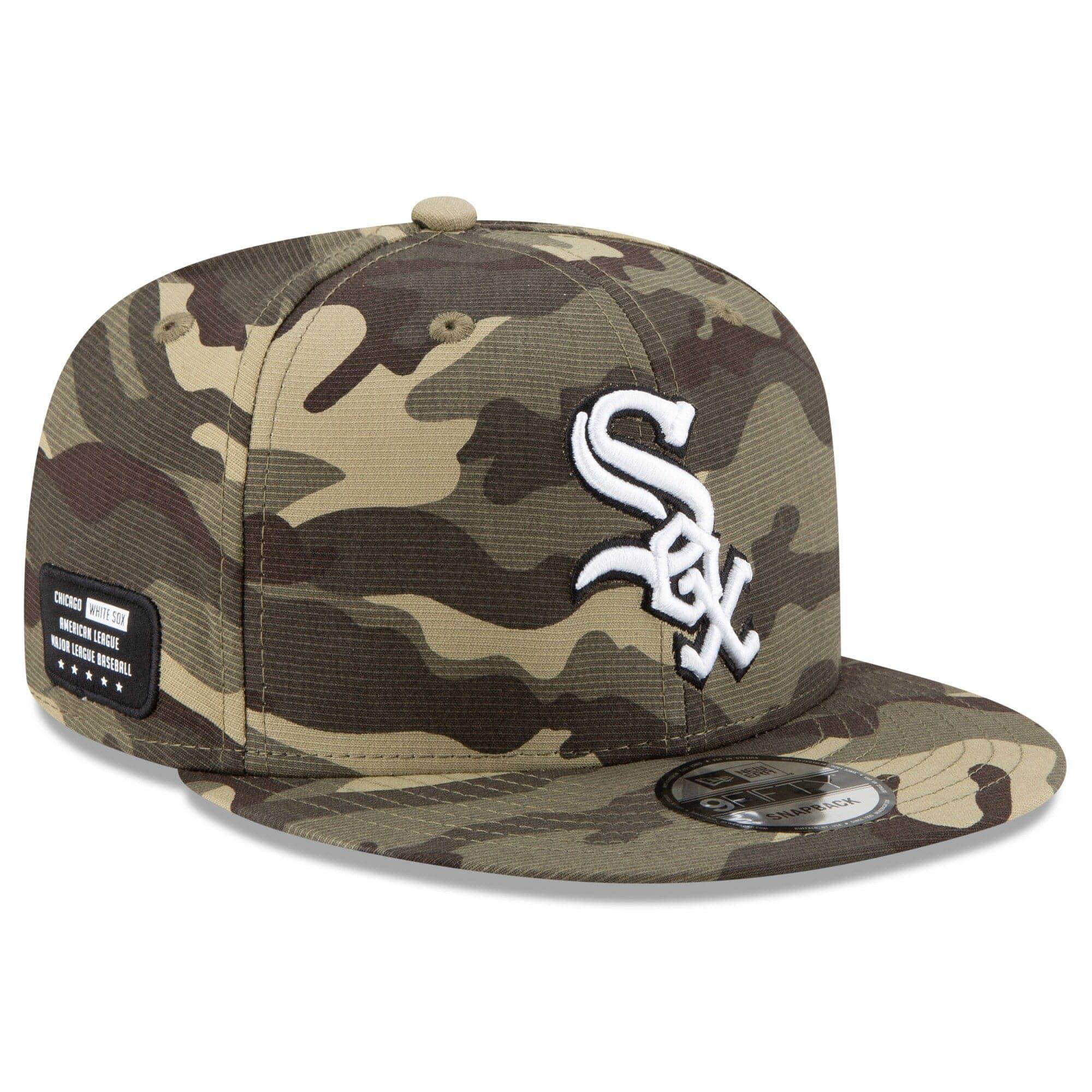 Chicago White Sox New Era MLB 2021 Armed Forces 9FIFTY Snapback Hat - Camo