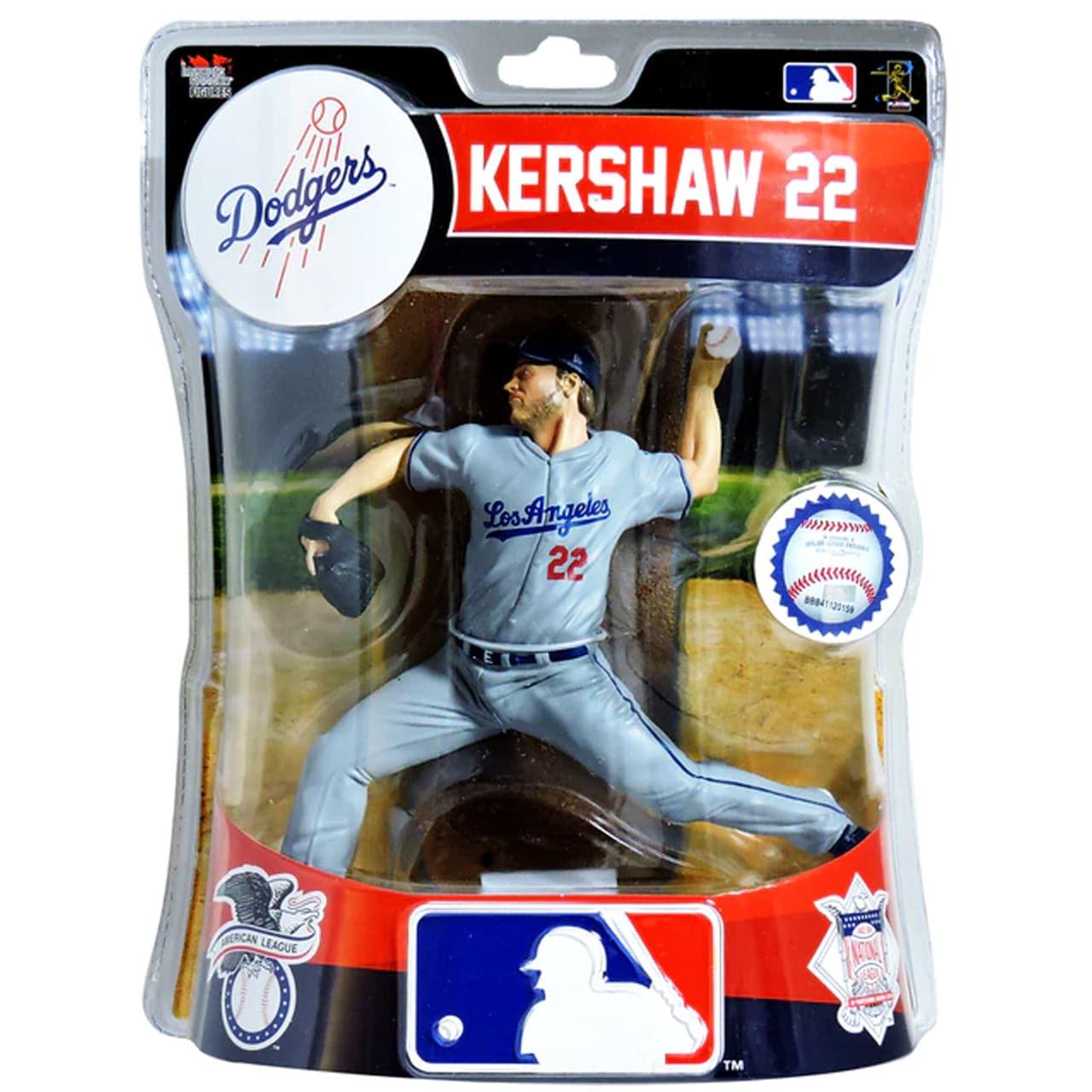 Clayton Kershaw Los Angeles Dodgers Imports Dragon MLB 6" Action Figure - Grey
