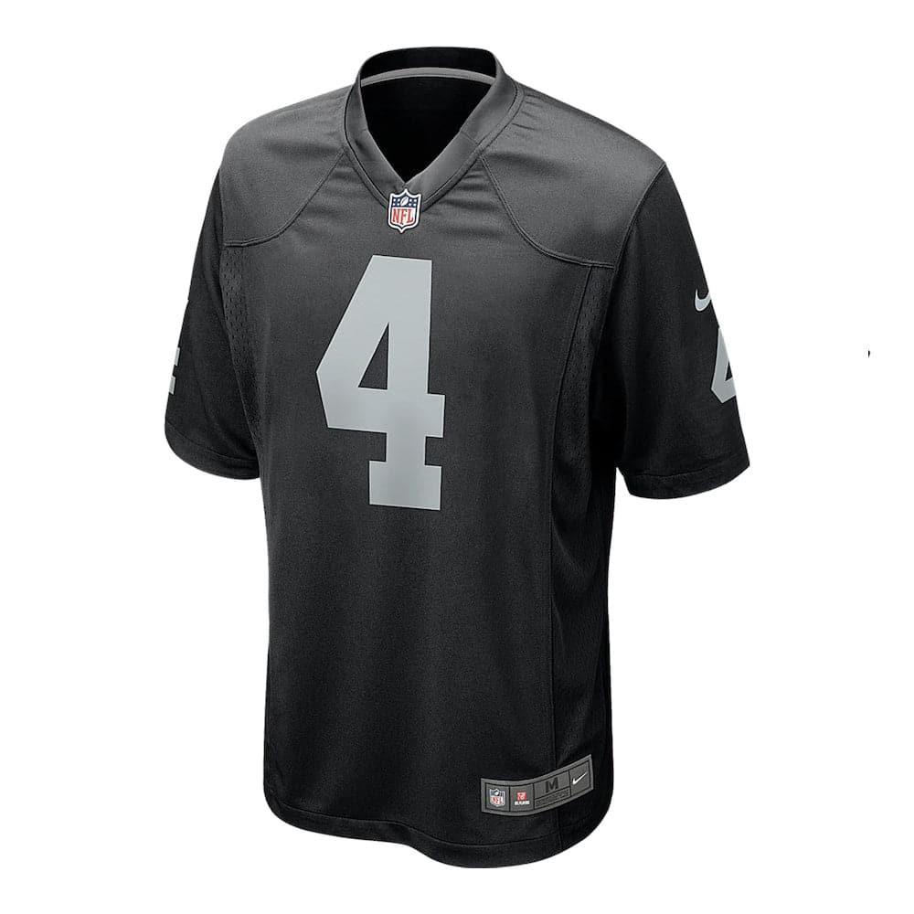 Youths Derek Carr Oakland Raiders Nike NFL Game Jersey - Black