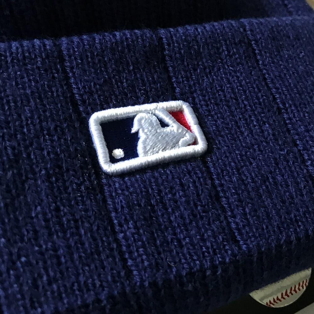 Los Angeles Dodgers New Era MLB On-Field Cuffed Knit Beanie - Blue