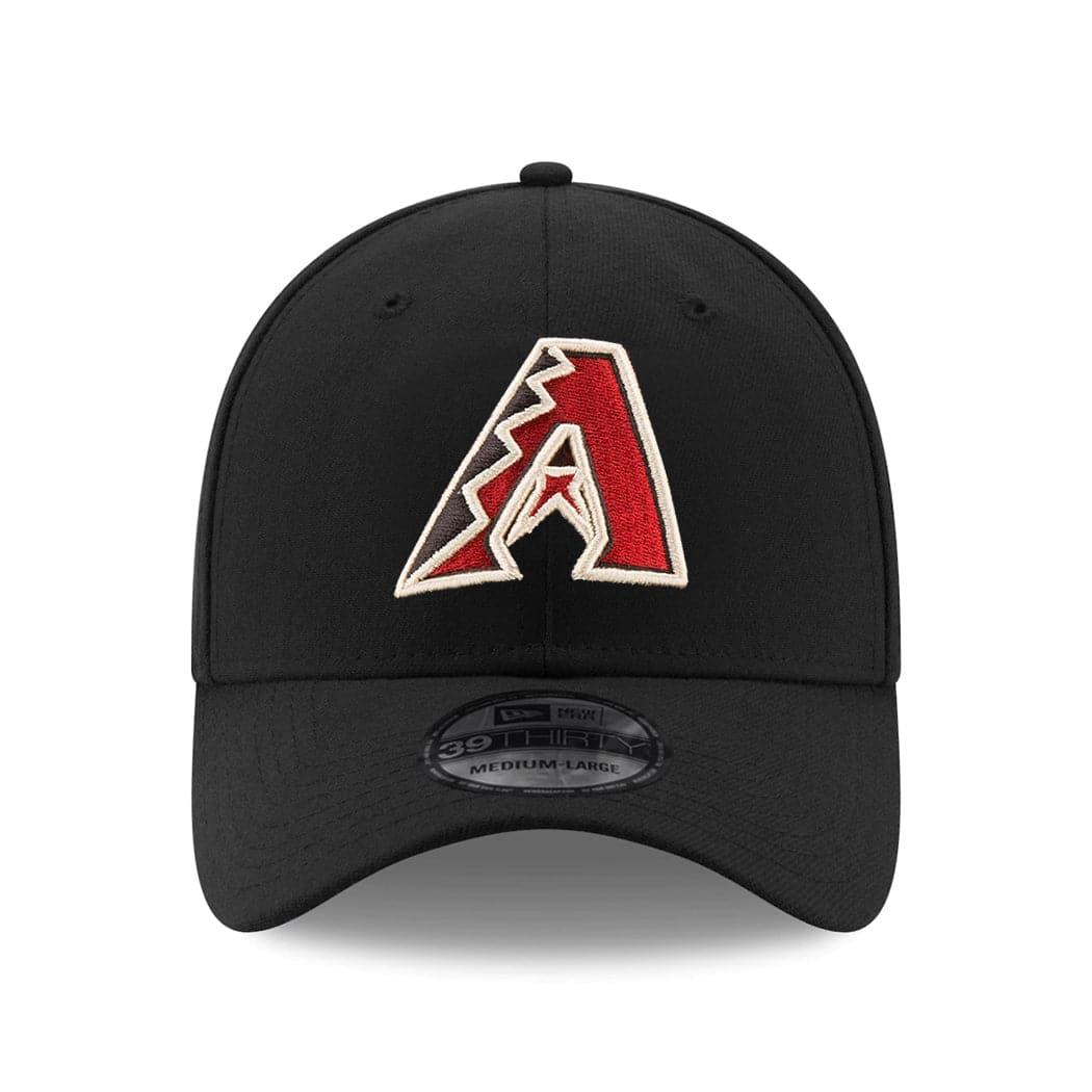 Arizona Diamondbacks New Era MLB Team 39THIRTY Stretch-Fit Hat - Black