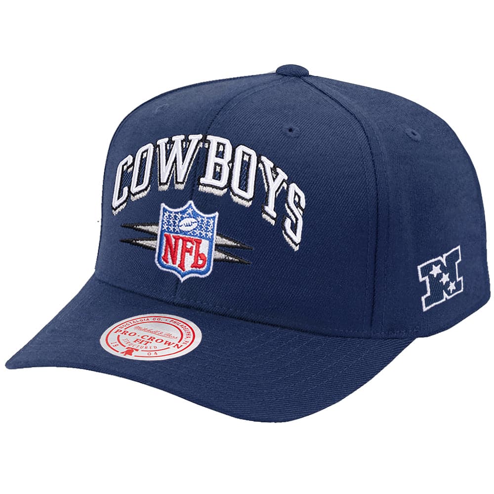 Dallas Cowboys Mitchell & Ness NFL Diamond Pro Crown Snapback Hat - Navy