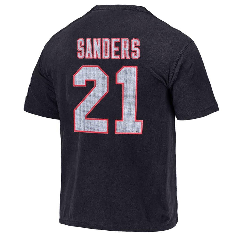 Deion Sanders Atlanta Falcons Mitchell & Ness NFL Player Vintage Oversized T-Shirt - Black