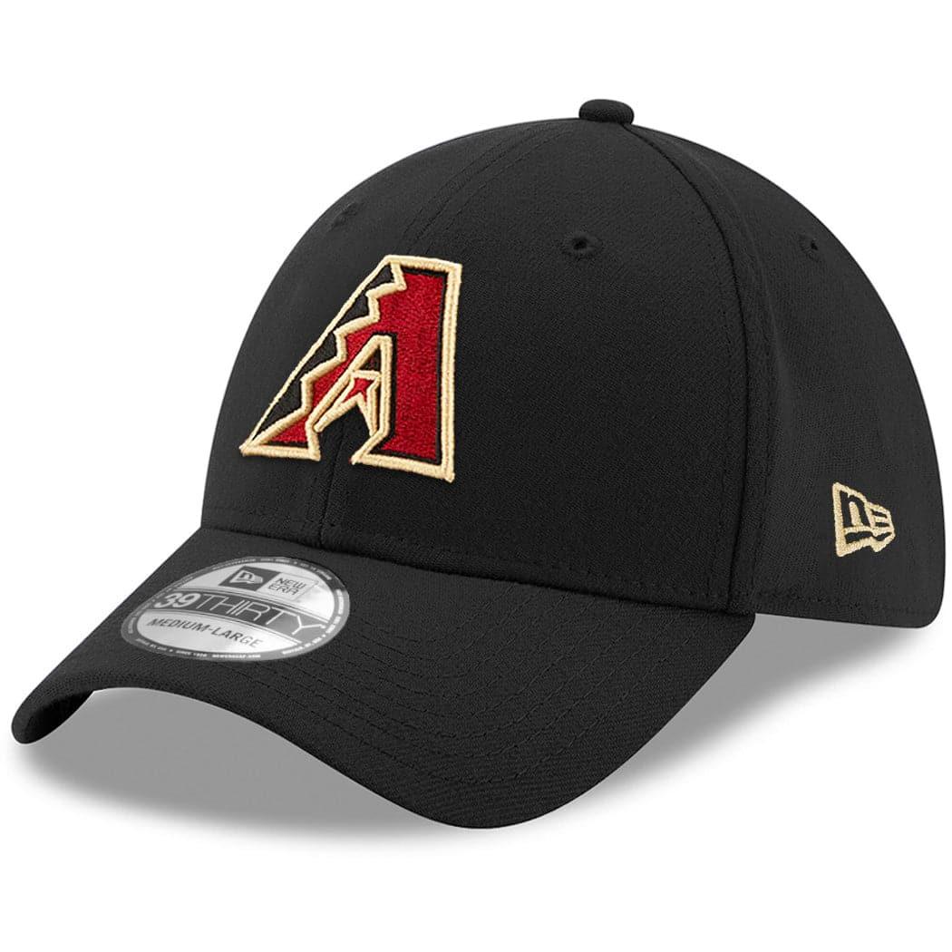 Arizona Diamondbacks New Era MLB Team 39THIRTY Stretch-Fit Hat - Black