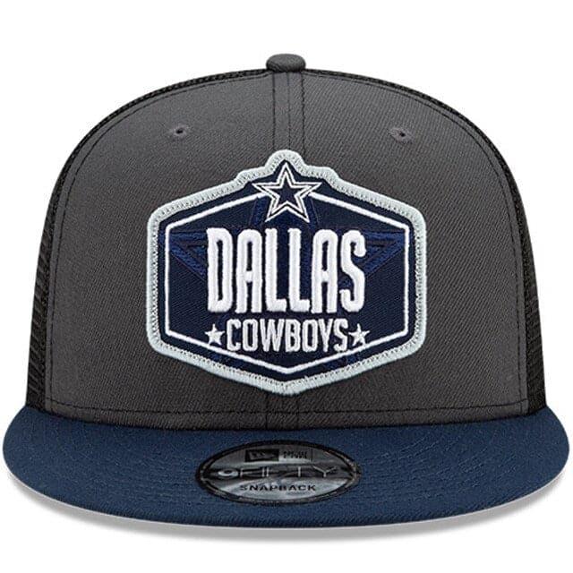 Dallas Cowboys New Era 2021 NFL Draft 9FIFTY Snapback Hat - Graphite