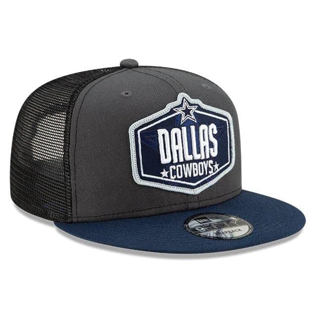 Dallas Cowboys New Era 2021 NFL Draft 9FIFTY Snapback Hat - Graphite
