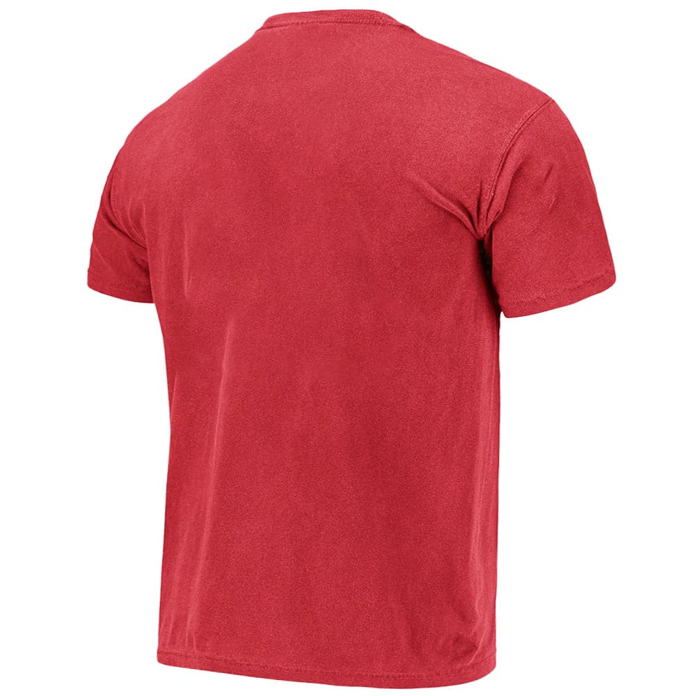 Tampa Bay Buccaneers Majestic NFL Sport Arch Vintage T-Shirt - Red