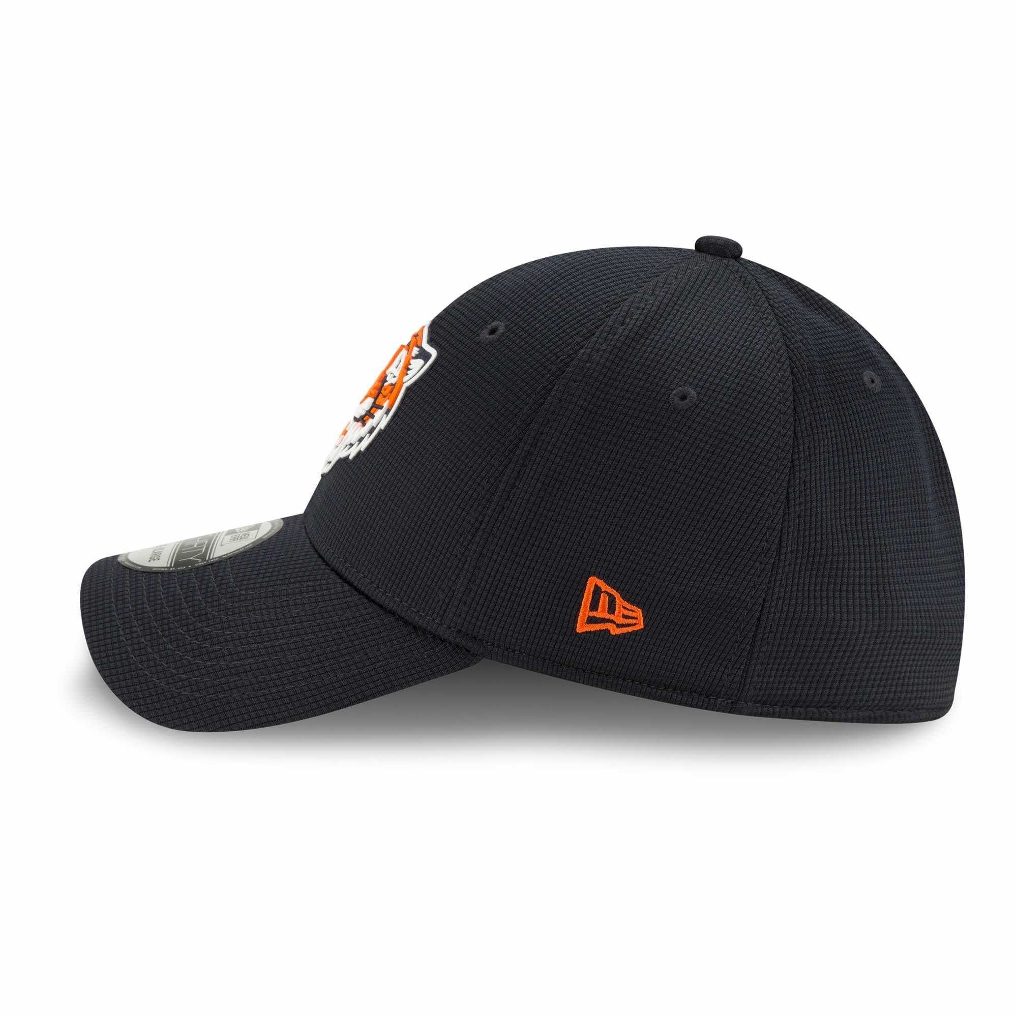 Detroit Tigers New Era MLB Clubhouse 39THIRTY Flex Fit Curve Hat - Navy