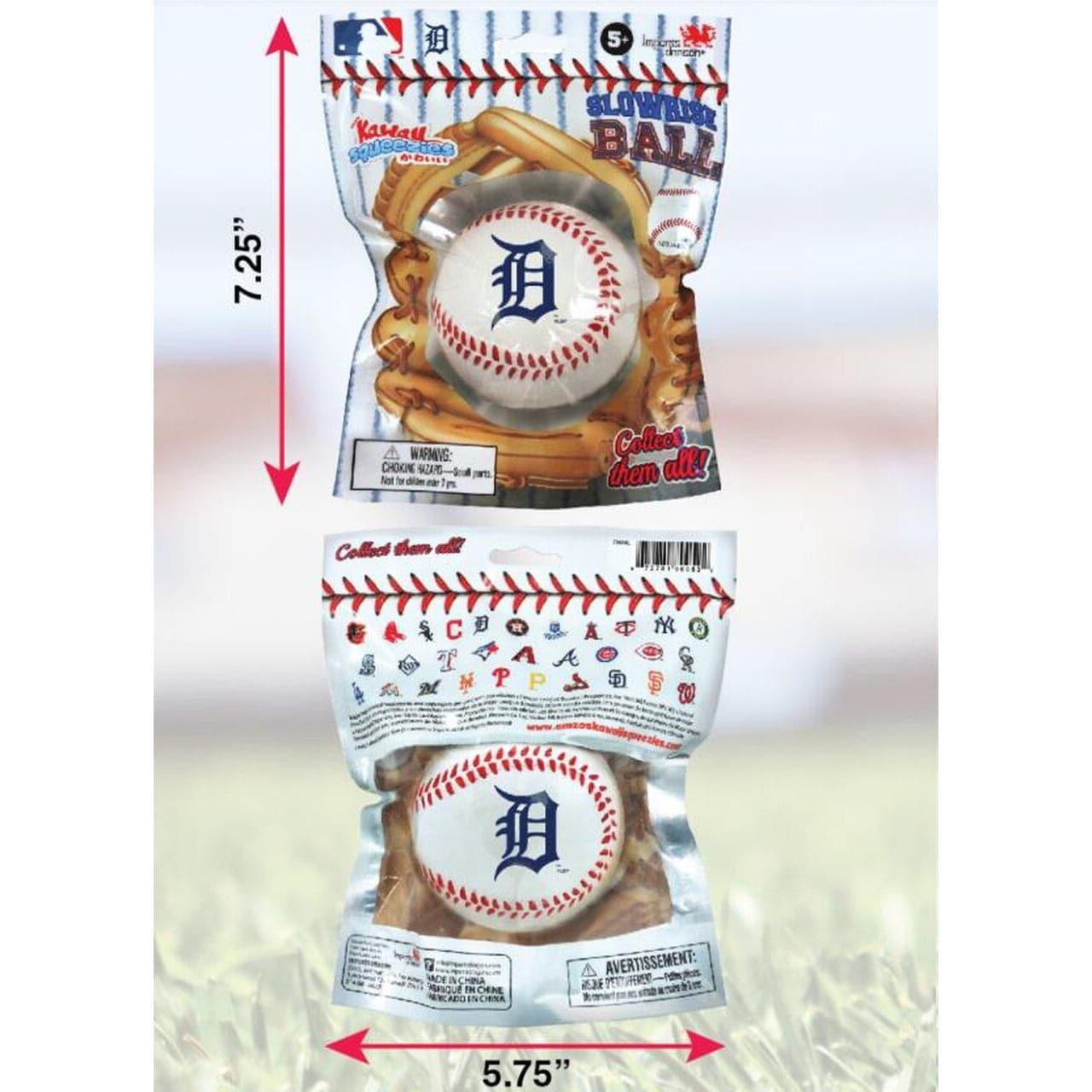 Detroit Tigers MLB Scented Indoor Soft Slow Rise Full Size Baseball
