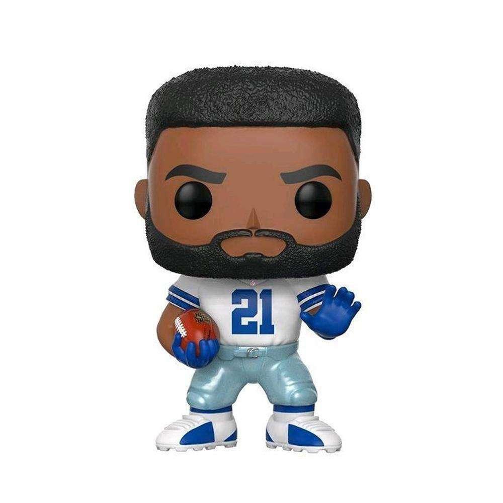 Ezekiel Elliott Dallas Cowboys NFL Funko Pop Vinyl 3.75" Figure - White