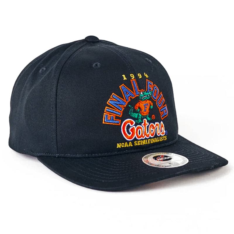 Florida Gators NCAA Final Four Pre-Curved Snapback Hat - Black