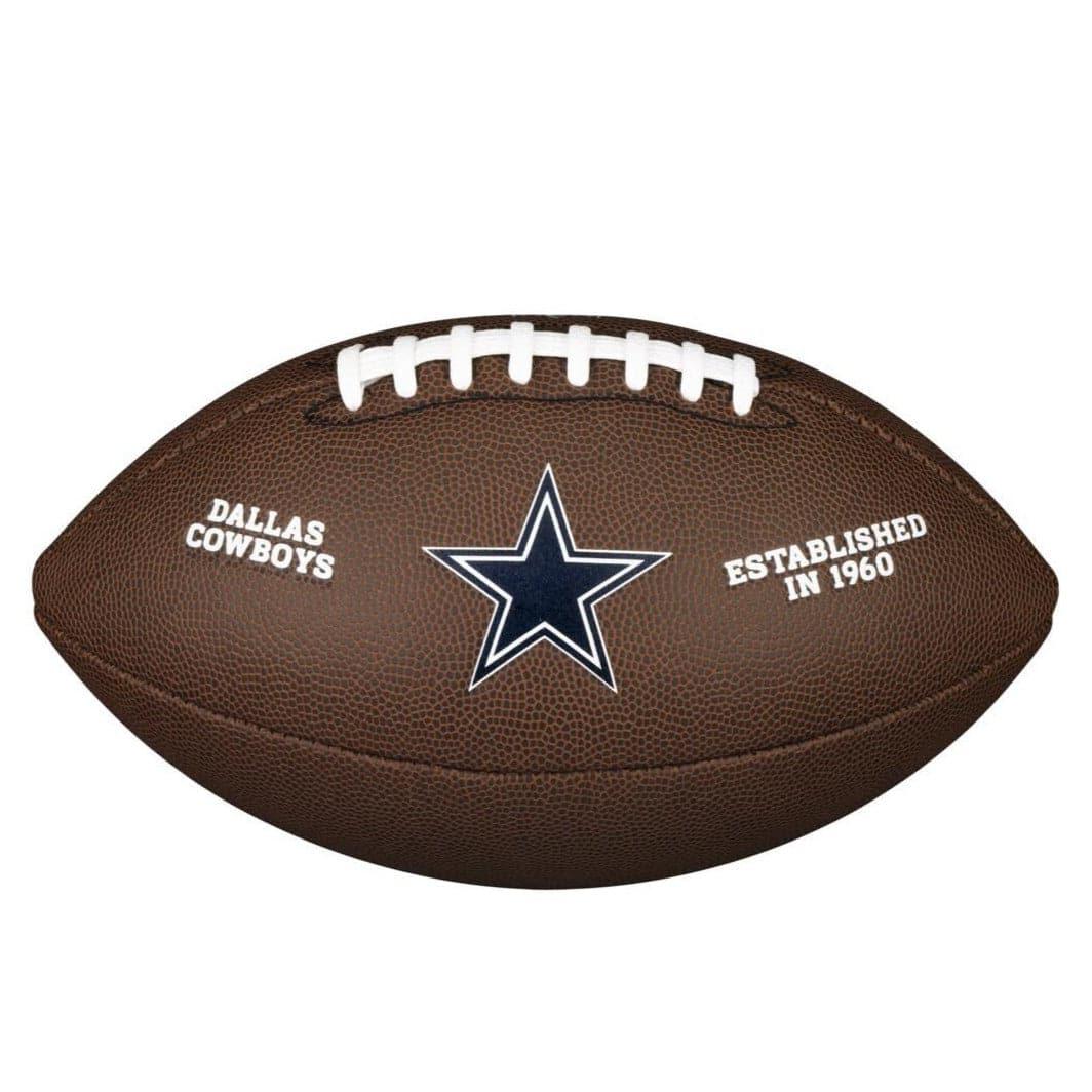 Dallas Cowboys Wilson NFL Team Full Size Football - Brown