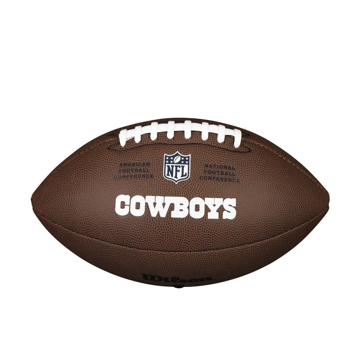 Dallas Cowboys Wilson NFL Team Full Size Football - Brown