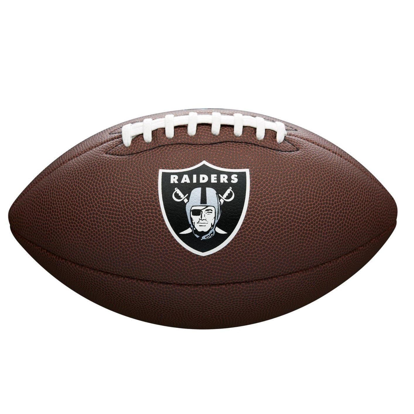 Las Vegas Raiders Wilson NFL Team Full Size Football - Brown