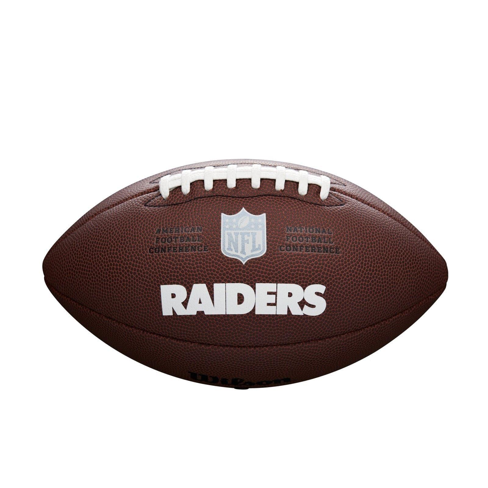 Las Vegas Raiders Wilson NFL Team Full Size Football - Brown