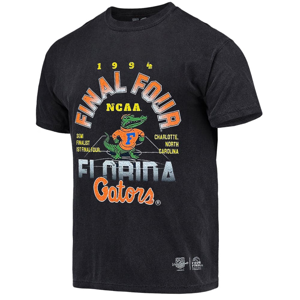 Florida Gators NCAA Final Four Vintage T-Shirt - Faded Black