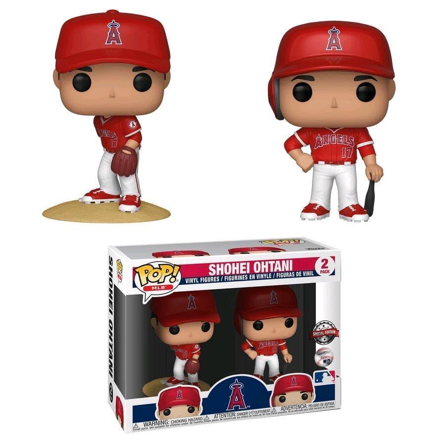Shohei Ohtani Los Angeles Angels Funko MLB Special Edition Pop 2 Pack Figure - Red
