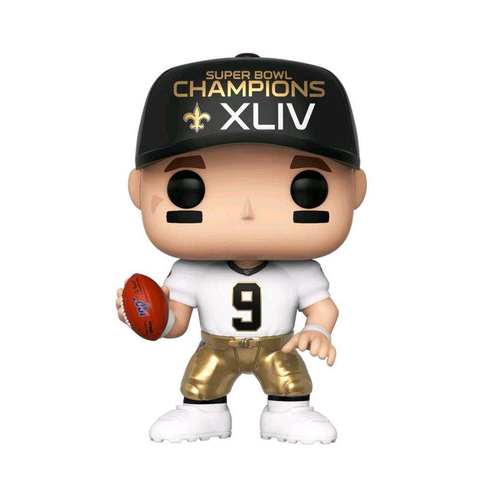 Drew Brees New Orleans Saints NFL Funko Pop Vinyl 3.75" 138 Figure - SB Champions XLIV