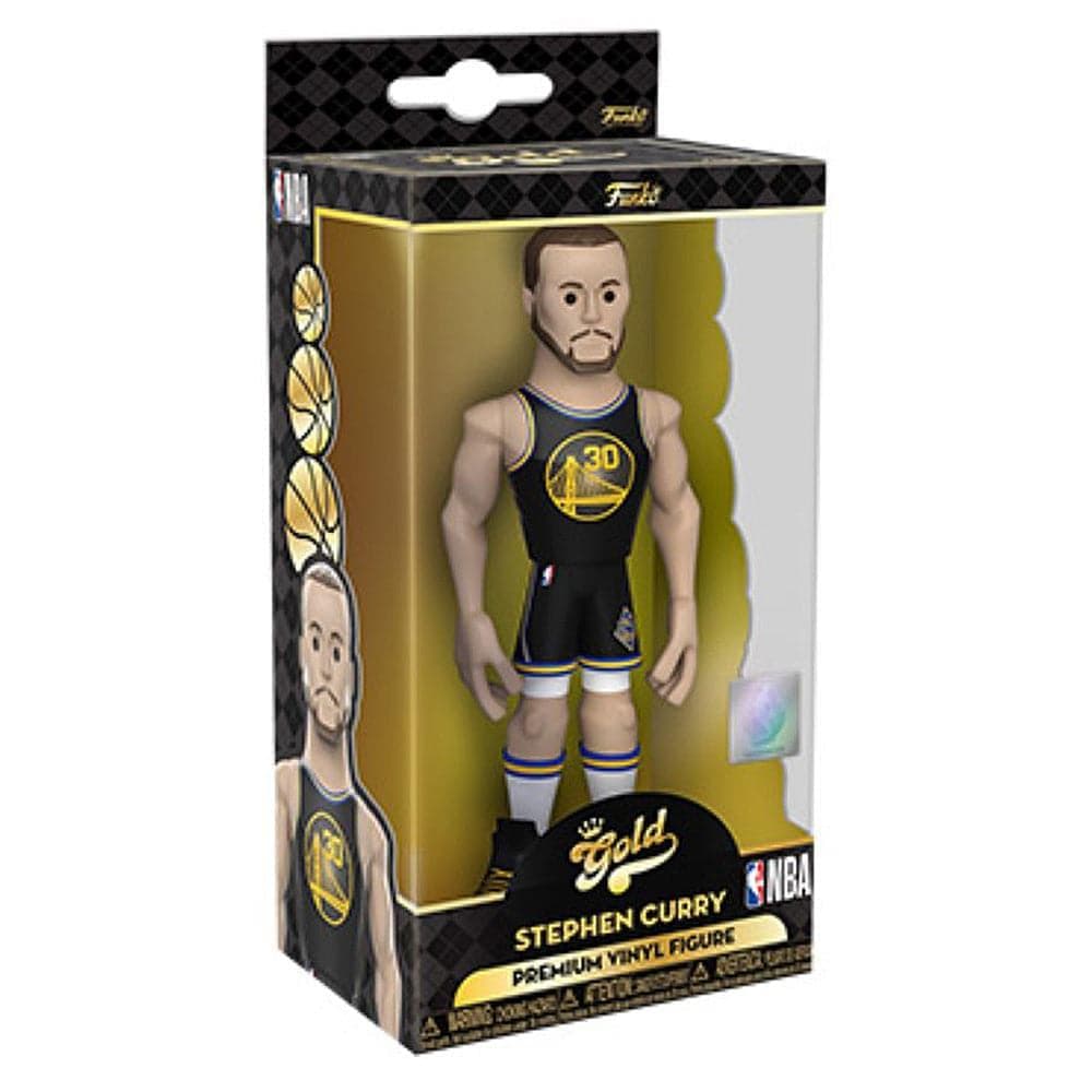 Steph Curry Golden State Warriors Funko NBA 5" City Vinyl Gold Figure - Black