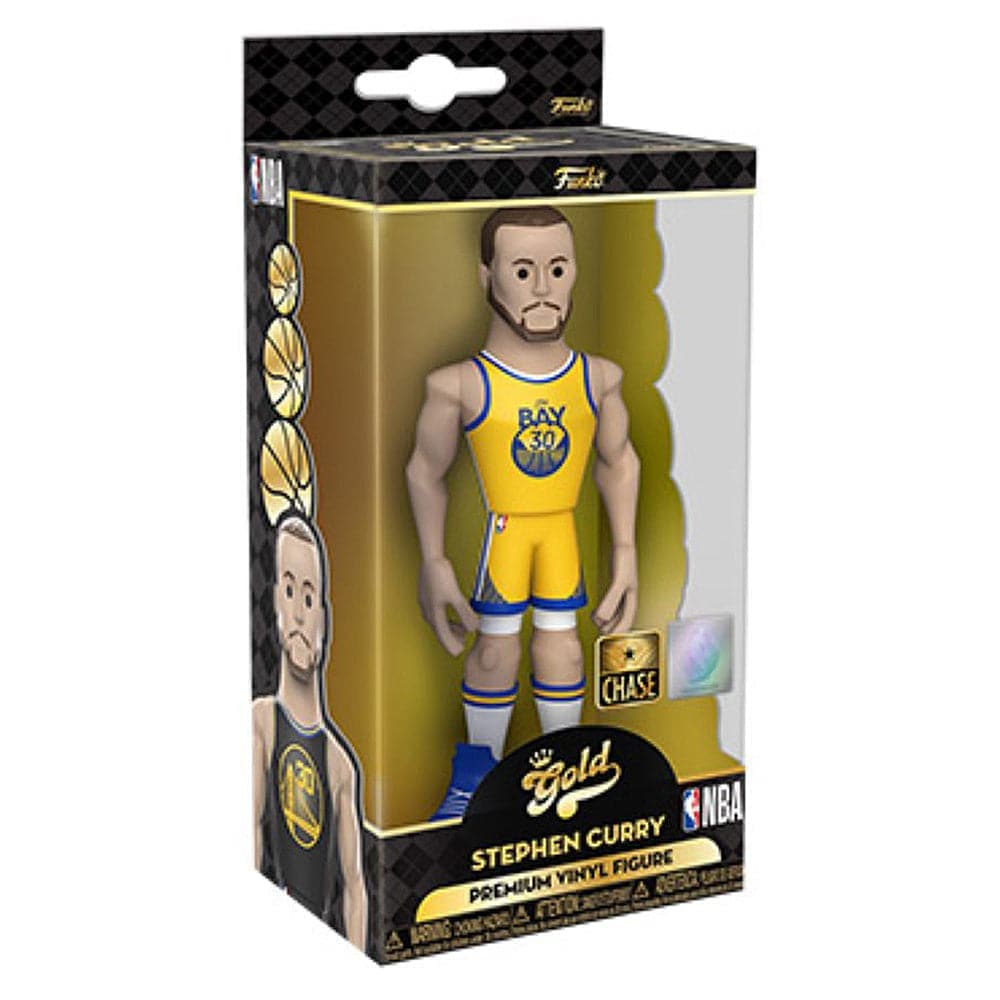 Steph Curry Golden State Warriors Funko NBA 5" City Vinyl Gold Figure - Black