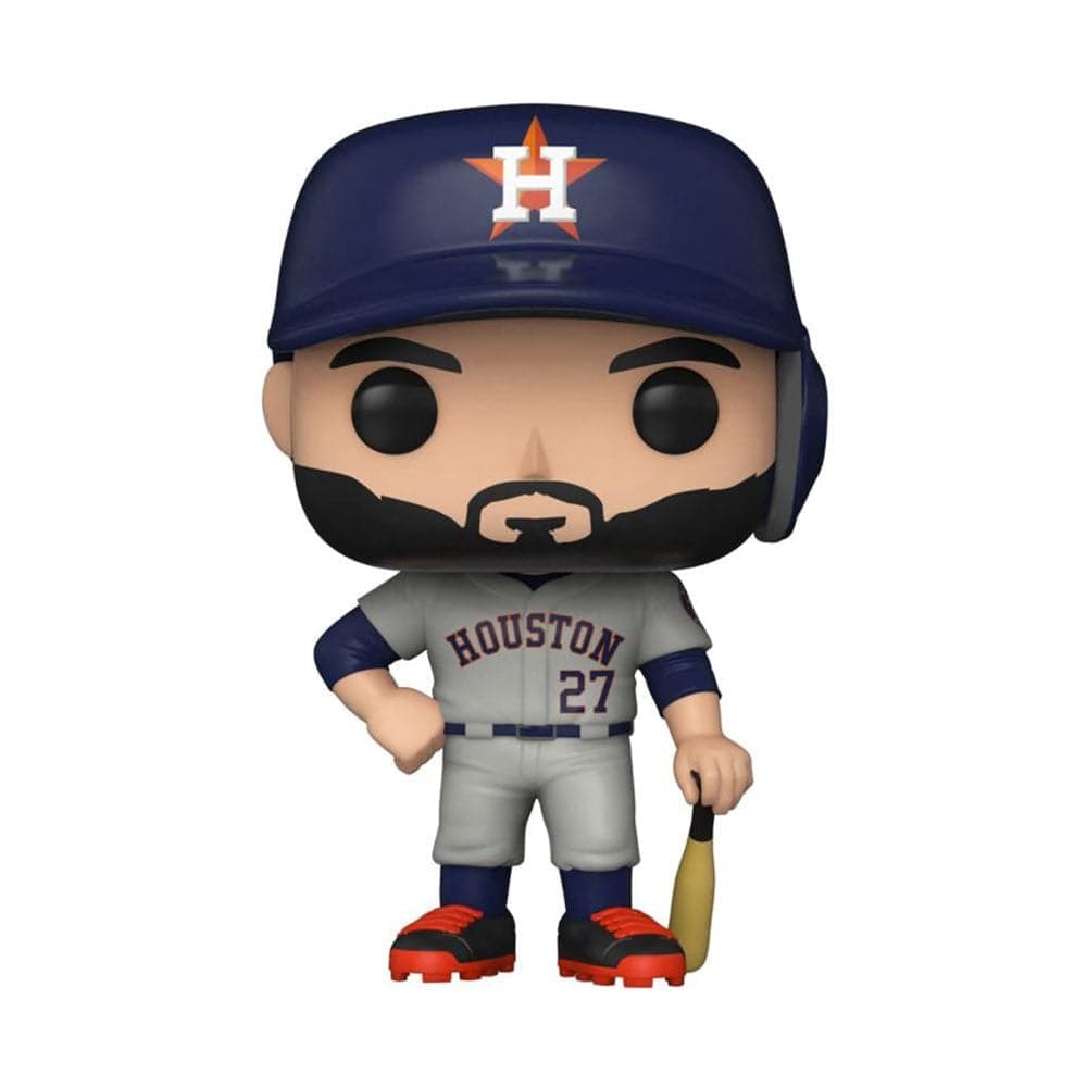 Jose Altuve Houston Astros Funko MLB Away Jersey Pop Figure - Grey