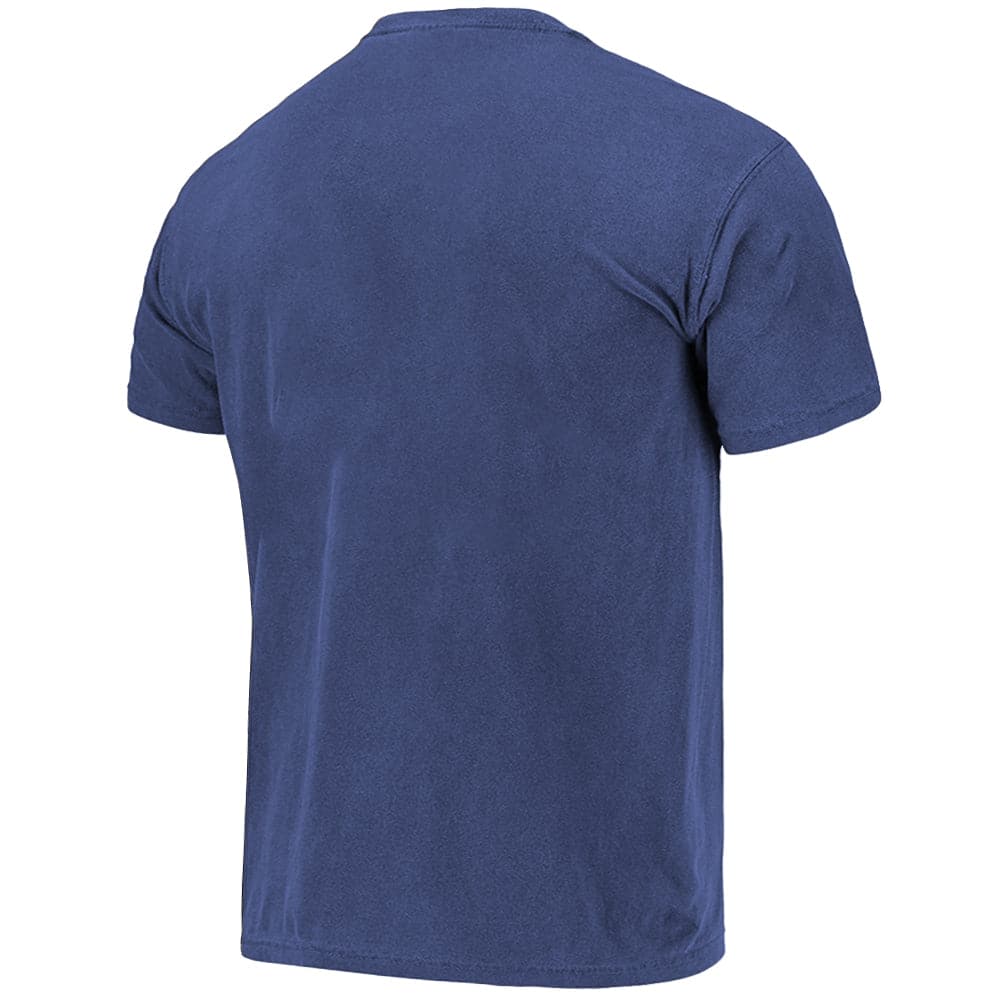 New York Yankees Majestic MLB Linear Vintage T-Shirt - Faded Navy