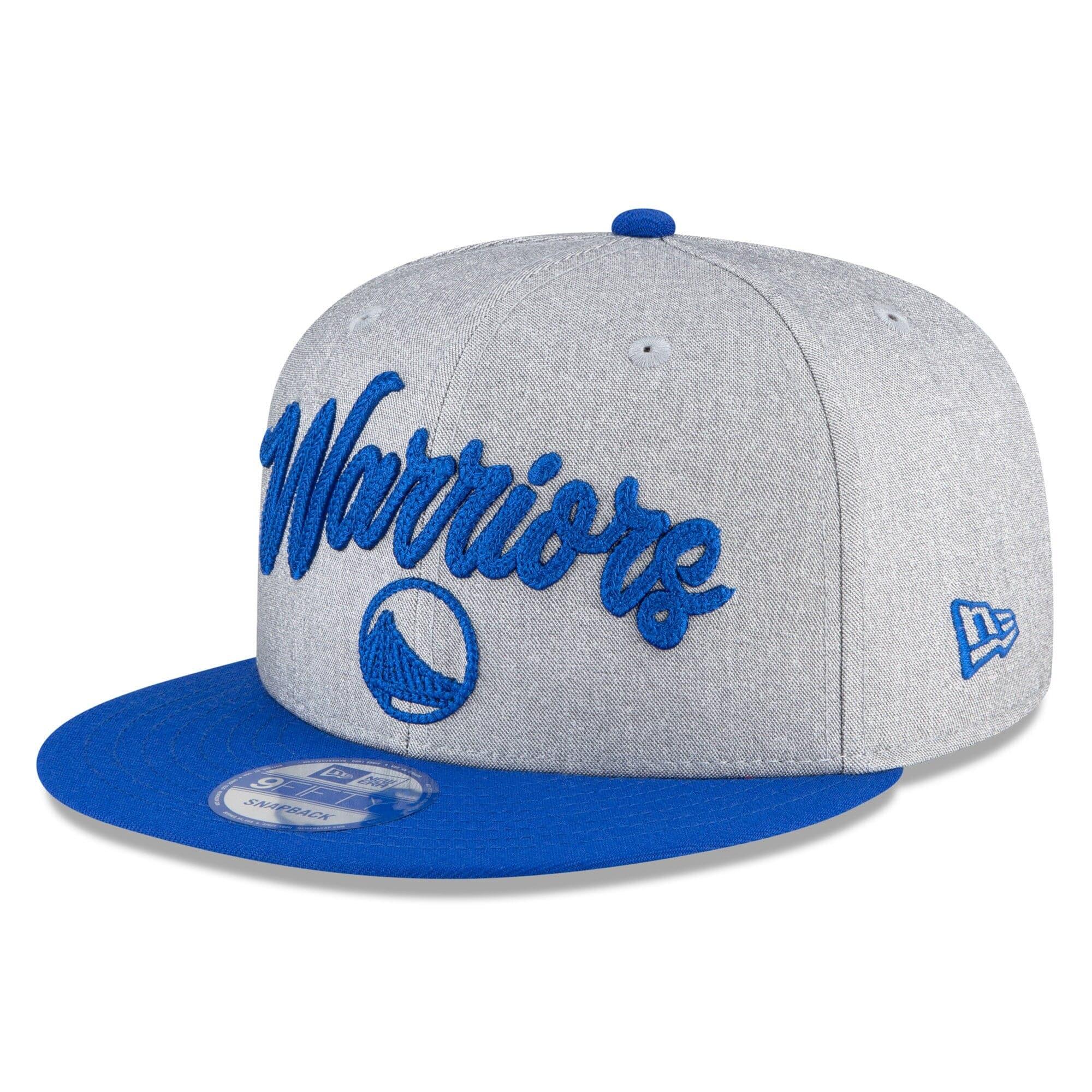 Golden State Warriors New Era 2020 NBA Draft 9FIFTY Snapback Hat - Heather Grey