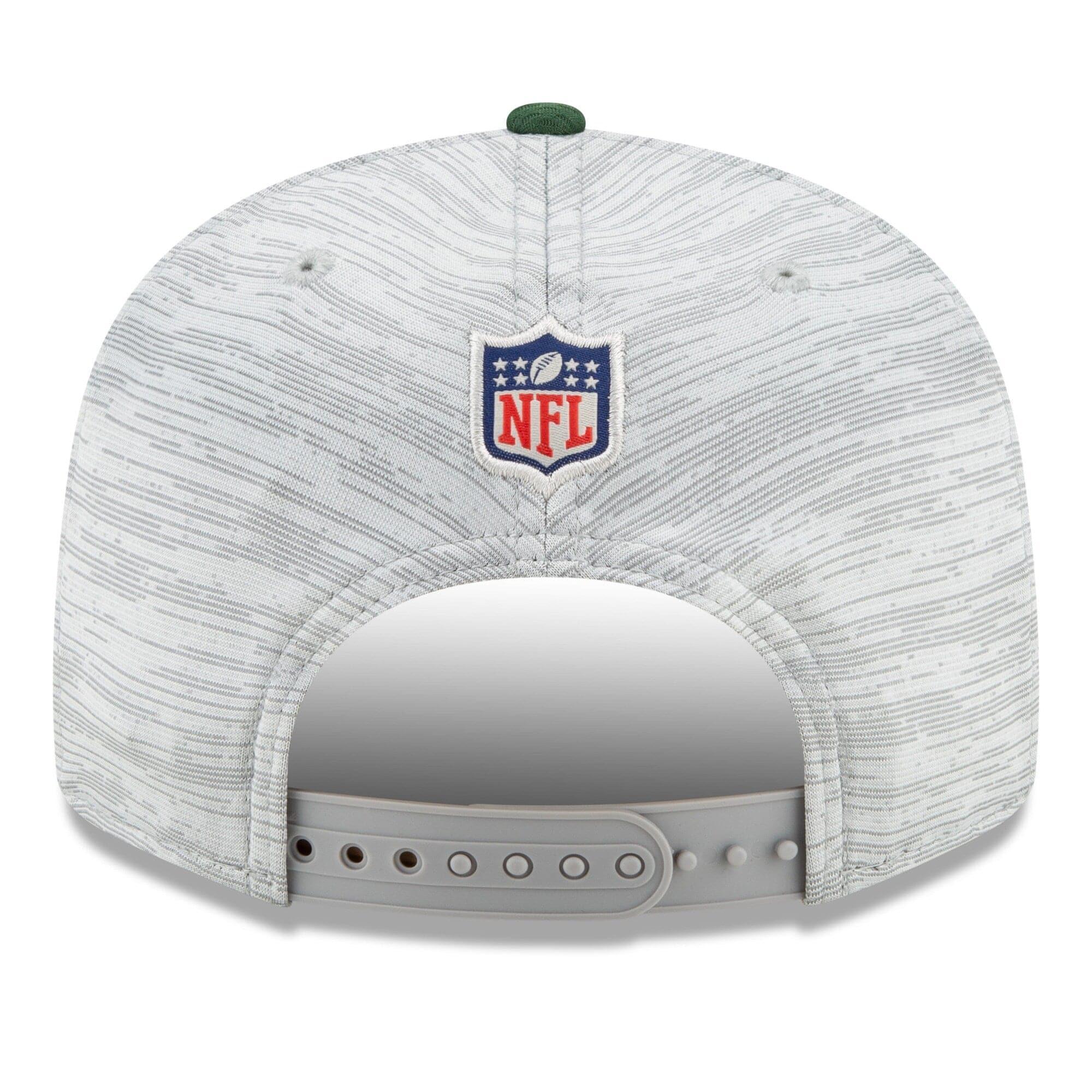 Green Bay Packers New Era NFL 2021 Training Camp 9FIFTY Snapback Hat - Grey